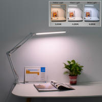 Lámpara De Escritorio NEWACALOX 80 PCS SMD LED Tres Secciones Con Braza Larga Protección Ocular USB Dimmable Plegable Para Estudio - details 7