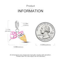 925 Plata Esterlina Encantador Gato Uña Rosa Charms Bolas Para Pulsera Original 3mm Joyería Fina Hecha a Medida Cumpleaños Fiestas Aniversarios Bodas Compromisos - details 25