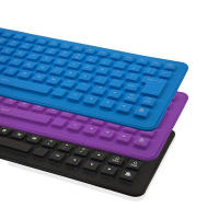 Teclado plegable de silicona de 85 teclas para PC, Notebook, tableta, portátil, Flexible, con cable, Mini USB, resistente al agua - details 22