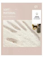 VIKAMA Alfombra De Sofá Para Sala De Estar Y Dormitorio Diseño Creativo Imitación De Cashmere Suave Y Resistente a La Suciedad Alfombra Para Decoración Del Hogar Antideslizante Y Resistente Al Envejecimiento - details 0
