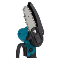 Motosierra sin escobillas para Makita, sierra eléctrica inalámbrica, batería de 18V, sierra de registro de jardín de mano, herramientas de corte de carpintería, 6 pulgadas Batería sin cepillo - details 6
