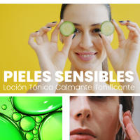 Tónico Piel Sensible  Loción Limpiadora con Colágeno, Algas, Aloe Vera, Acido hialurónico Hidratante Limpiador Facial Reductor de poros - Bleu & Marine Bretania - details 4