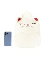 Mochila infantil de dibujos animados de animales multicolor, mochila de suministro para guardería, mochila de felpa, bolsa para niños - details 6