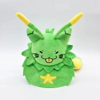 Nueva Peluche Gnarpy Descubierta En La Internet Juguete De Peluche Verde Gato Alienígena Para Niños Regalo De Juguetes De Algodón PP - details 6