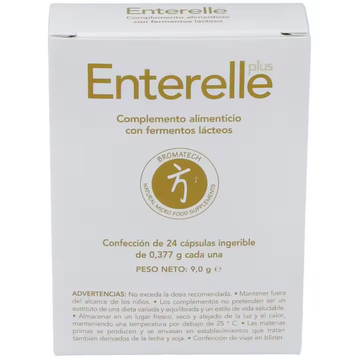 Bromatech Complemento Alimenticio Enterelle Plus 24 Caps - 1