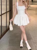 Vestido De Noche Corto Para Mujer 2024 Estilo Clásico Y Dulce Con Aros Y Cintura Cinco Dedos Vestido De Fiesta Para Cumpleaños Y Cinderella - details 16