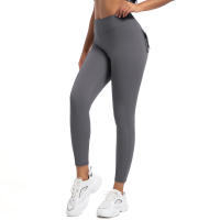 SSITO Leggings de Gimnasio con bolsillos, pantalones de entrenamiento para correr, Pantones Atlético de Alta elasticidad para Mujer, pantalones SexIs de Belta High, Mallas de elevación de glúticos de Color sólido - details 31