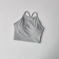 Sudadera Deportiva Para Mujer Push up Fitness Yoga Transpirable Running Vestido De Gimnasio Deporte Top Bragas Vest - details 12