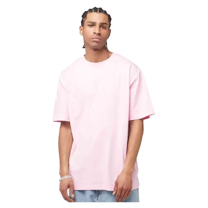 Camiseta Karl Kani Rosa Small Signature Toned Logo Tee - 1