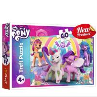 Trelf - Rompecabezas puzzle infantil con dibujo de MY LITTLE PONY de 60 piezas, juego educacional, educación temprana e intelectual para niños a partir de 4 años - details 0