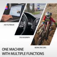 Cámara Deportiva Portátil 1080P HD Mini Con WiFi Hotspot Y Grabadora Para Motocicleta Y Bicicleta Impermeable Cámara De Acción Con Lente De Ancho Ángulo De 120° - details 9