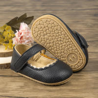 Zapatos De Bebé Niña Princesa Vestido PU Suela De Goma Antideslizante Nudo Mariposa Infantil Cuna Primeros Pasos Niña Recién Nacida - details 13