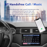 Podofo Reproductor Multimedia Para Coche 1 Din Pantalla Táctil HD FM Bluetooth USB Cámara Estéreo MP5 Universal Con Control Del Volante - details 6