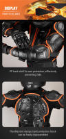 Chaqueta De Motocross Con Protección De Torso Y Espalda Certificada CE Para Motocicleta Resistente Al Desgaste Unisex - details 5