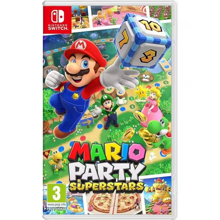 Mario Party Superstars Nintendo Switch- Juego Mario Party Superstars para Nintendo Switch, Original precintado, PAL ESPAÑA/Europa  Idioma Español - 1