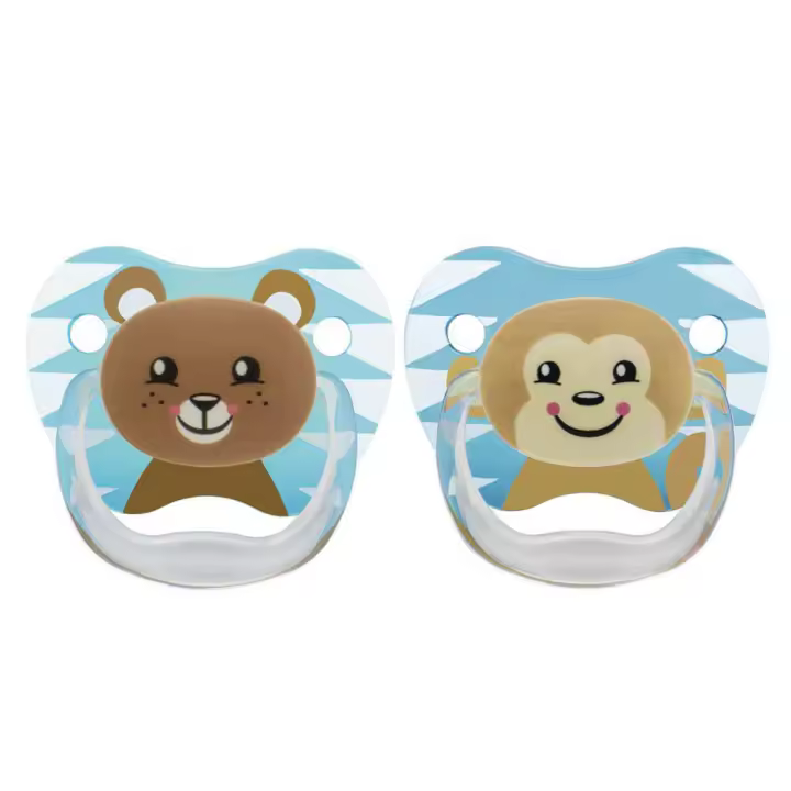 Dr. Browns Chupete Prevent Animal Azul 6-18M - 1