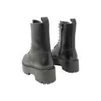 Eva Zorteon - Botines militares con plataforma alta con cordones y cremallera. Marca TULIPANO. - details 5