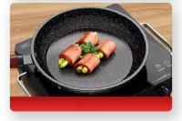 Sartén Antiadherente Maifanshi Para Freír Filetes Y Panqueques Universal Para Fogón Y Cocina Inducción Base Plana Gran Capacidad 24cm - details 8