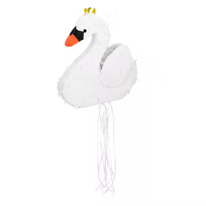Piñata Cisne 43x39x8 cm cumpleaños - 1