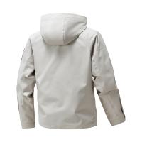 Chaqueta Impermeable Para Hombres Capucha Zip up Suave Para Exteriores Verde Azul Negro Ligera Para Primavera Y Otoño Ropa De Camping Y Senderismo - details 14