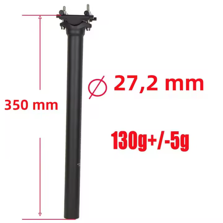 Post De Silla ELITA ONE De Carbono Para MTB/Road Diámetro 27.2/30.9/31.6mm Fibras De Carbono Tornillos De Titanio Peso Ligero 130g - 1