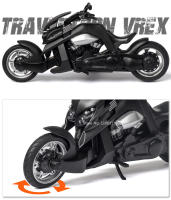 Modelo De Motocicleta V-REX a Escala 1/12 En Aleación De Metal Con Luz Y Sonido Para Coleccionistas Adultos Regalo Juguete De Vehículo De Metal Duradero Tamaño Aproximado 21.5*10.5cm - details 3