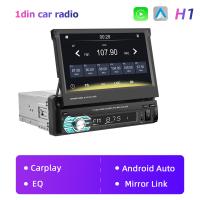Radio de coche Android 1 Din CarPlay Android auto Reproductor MP5 automático para coche Reproductor multimedia estéreo universal - details 11