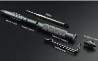 Bolígrafo Táctico Militar Profesional Pluma De Defensa Personal Con Rompe Vidrios De Acero Tungsteno Herramienta De Escritura - details 2