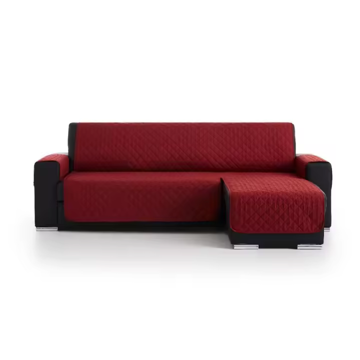 Funda de Sofá Chaise Longue 280 Cm Belmarti - Cubre Sofá Reversible y Acolchado de Alta Calidad para Proteger y Personalizar tu Sofá - 1