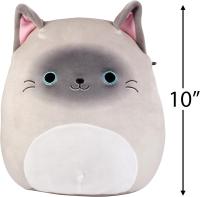 Felton, el gato siamés de 10 pulgadas: peluche de Kellytoy con licencia oficial: peluche de gatito coleccionable, suave y blando, de 10 pulgadas - details 0