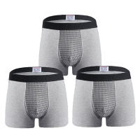 Set de 1 o 3 Calzoncillos Hombre Boxer Algodon Bóxers Ropa Interior, 95% Algodón, 5% Elastáno, 3 Colores, Negro, Rojo y Gris, Experiencia de Uso Cómoda, no Tapada, Entrega Rápida, regalo ideal para tu amante / padre / hermano en el cumpleaños - details 7