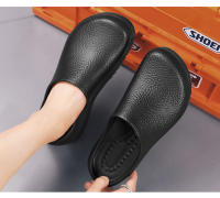 Zapatillas De Hombre Para Jardín Y Pesca Zapatos De Cocina Cómodos Sandalias Impermeables Para Parejas Y Trabajadores Al Aire Libre - details 14