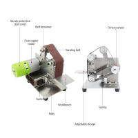 Bandeja De Pulido Multifuncional 30mm Amoladora Eléctrica Para DIY Polimero Madera Acero Afilador De Cuchillas Velocidad Variable 5000-10000RPM - details 16