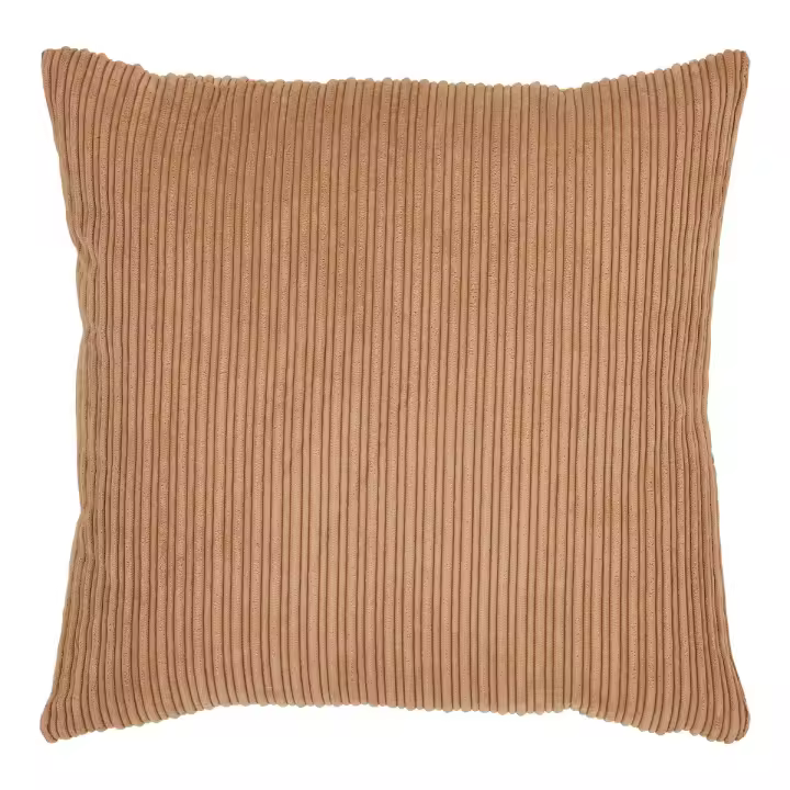 Almohada Decorativa Kobe, Poliéster, Marrón, 1x45x45 cm - 1