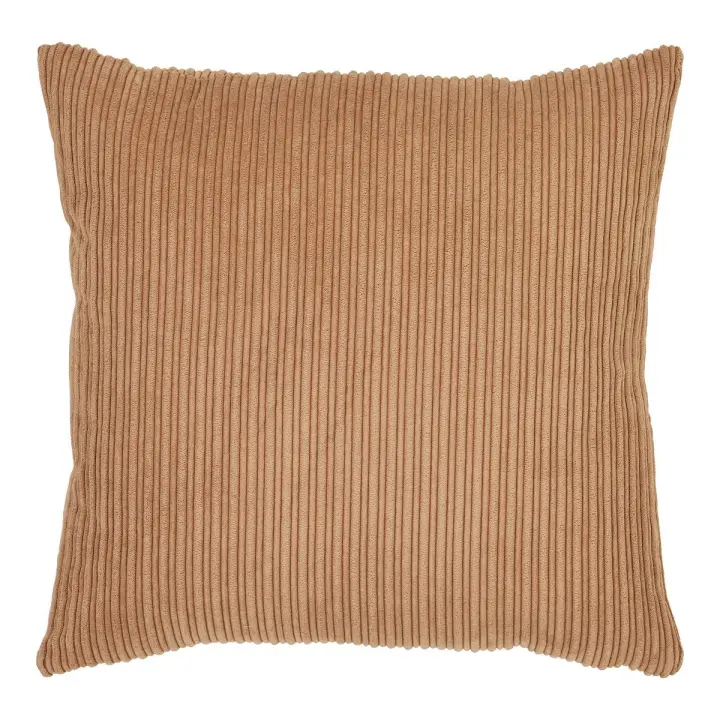 Almohada Decorativa Kobe, Poliéster, Marrón, 1x45x45 cm - 1