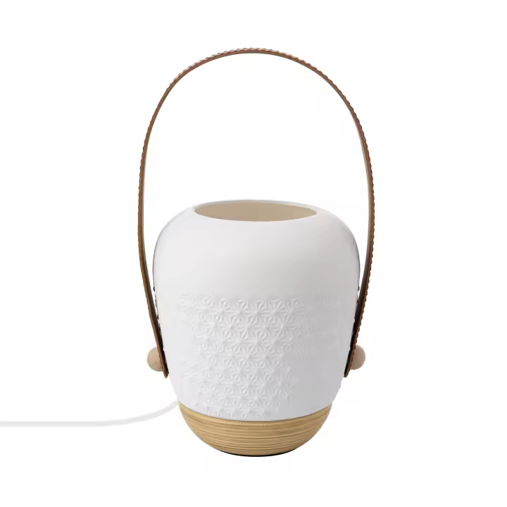 Ledkia Lámpara de Mesa Saquet  Blanco - 1
