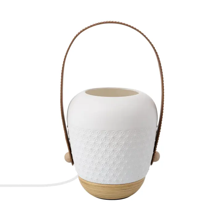 Ledkia Lámpara de Mesa Saquet  Blanco - 1