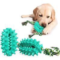 Juguete para Perros Cactus, Cepillo de dientes para perros con cuerda, dispensador de alimentos para mascotas Distrilocu - details 0