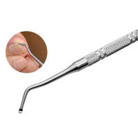 Herramienta De Cuidado De Uñas De Pedicura 1PC Llave De Acero Inoxidable Para Uñas Con Engranajes Doble Cara Para Tratamiento De Uñas Encarnadas - details 3