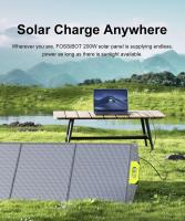 FOSSiBOT SP200 Panel Solar 200W Plegable Generadores Solares Módulo Solar para Sistema Fuera de Red para Jardín, Balcón, Caravana, Exterior - details 3