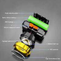 Linterna Frontal LED Portátil Recargable Por USB Torcha Cabeza Para Camping Ciclismo Pesca Luz De Emergencia Impermeable - details 2