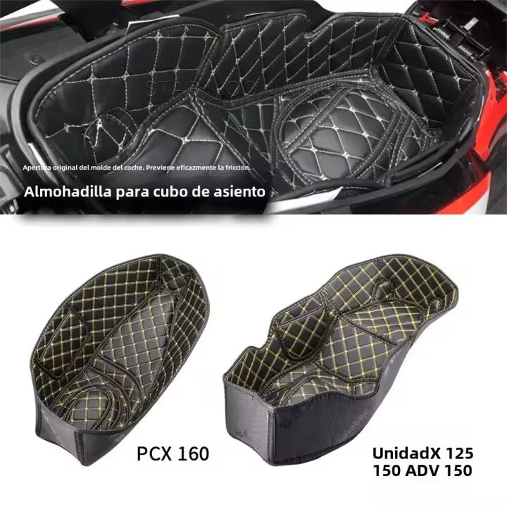 Almohadilla Interna De Maletero Para Motocicleta HONDA PCX150/160 ADV150 PCX125 Accesorios De Cuero PU Protector De Bolsa De Equipaje - 1