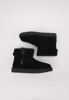 UGG Classic Mini Bailey Zip  Botines Planos Mujer Negro - details 5