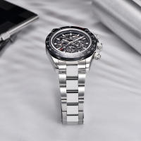 Reloj Mecánico De Moda PAGANI DESIGN 2023 Para Hombre Con Bezel Arcoíris Acero Inoxidable Resistente Al Agua Y Shock Con Calendario Completo Y Semana Display Cristal De Zafiro - details 5