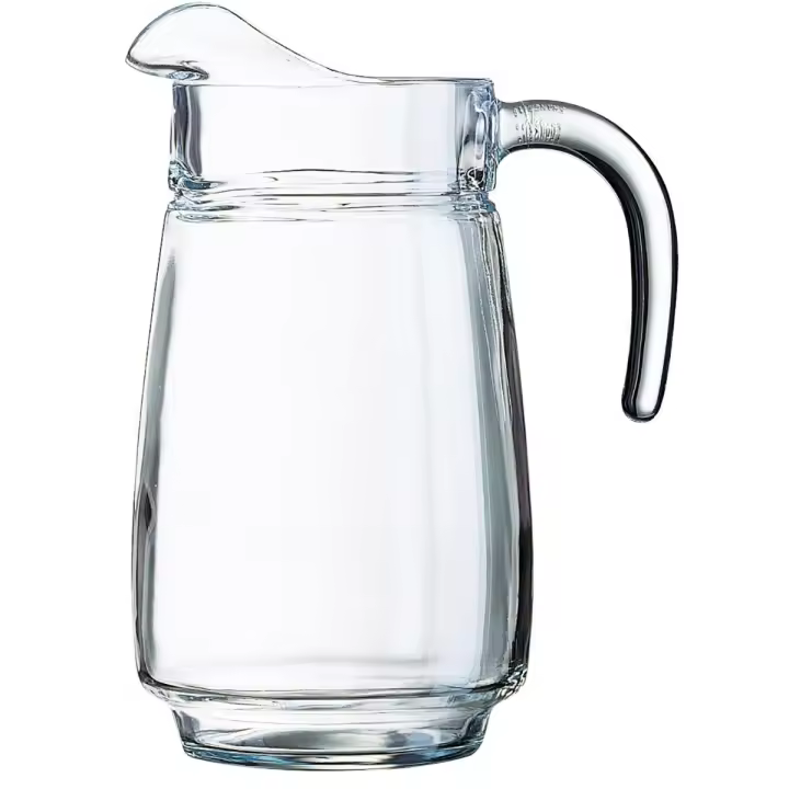LUMINARC TIVOLI Jarra Agua Vidrio 2,3L Transparente Brillo Fabricado en Francia Reciclable - 1