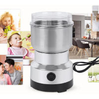 Mini Trituradora Eléctrica De 300ml Ultrafina Para Alimentos Para Bebés Café Especias Pimienta Trigo Moler Con 4 Hojas De Acero Inoxidable - details 1