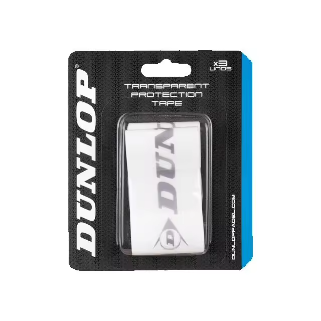 Protector Dunlop Pro Tape 3 unidades de color transparente - 1