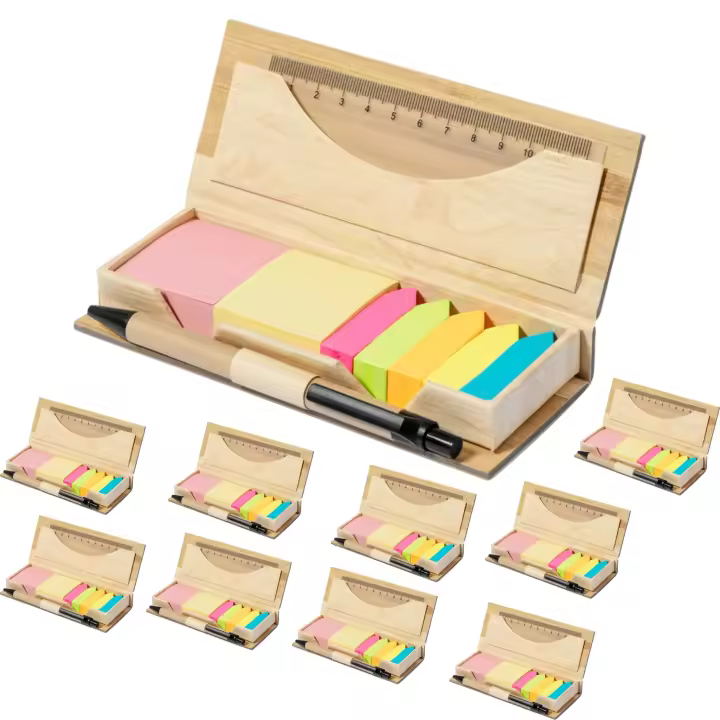 10 set de oficina en madera especial para eventos - 1