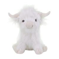 Muñeco De Peluche Navideño Multicolor De Vaca Highland Suave Almohada De Animal Creativa Decoración Para El Hogar Regalos De Cumpleaños Para Niños - details 4