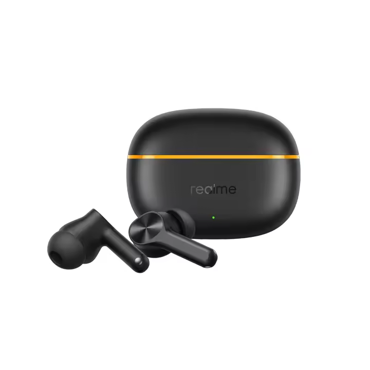 Auriculares - realme Buds T200 Lite Bluetooth in Ear Earbuds,4 Mic, AI ENC para llamadas,48 horas de reproducción total con carga rápida y ultra baja latencia Gaming TWS,Google Fast Pair,con micrófono - 1